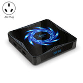 TANIX X96Q Max 4K Smart TV BOX Android 10 Media Player with Remote Control, Quad Core Allwinner H616, RAM: 4GB, ROM: 64GB, 2.4GHz/5GHz WiFi, EU Plug